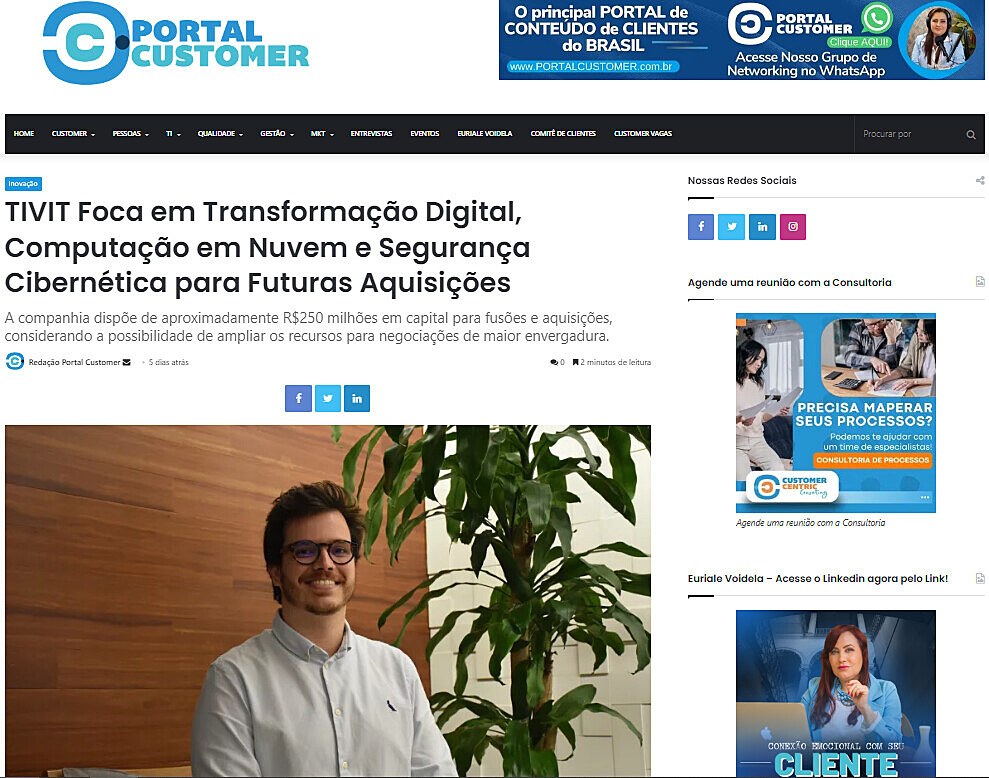 TIVIT Foca em Transformao Digital, Computao em Nuvem e Segurana Ciberntica para Futuras Aquisies